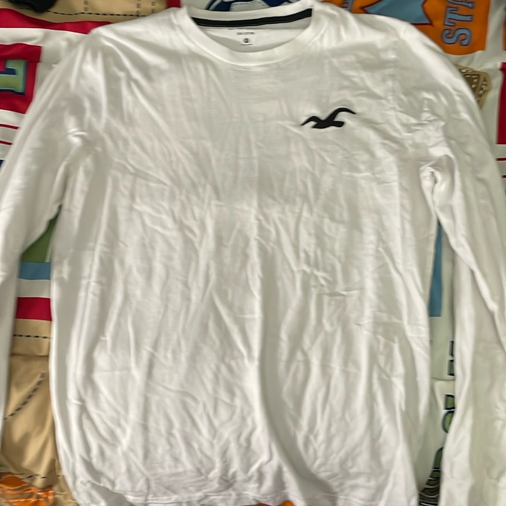 White Hollister long sleeve